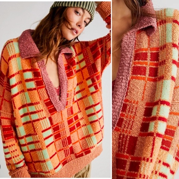 Free People Sweaters - FREE PEOPLE Ruben Nubby Cozy Oversized Pullover Sweater S